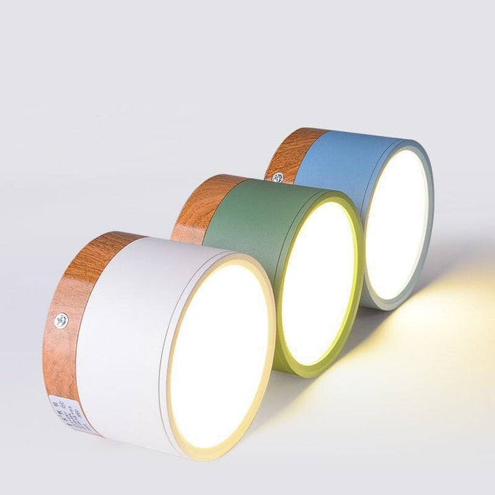 LumiModo LED panel light, Morandi style, provides bright, even illumination for homes.
