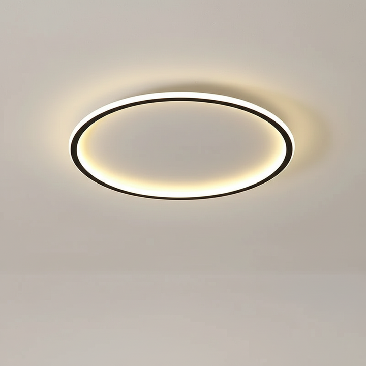 Stylish LED light, white aluminum, dimmable for adjustable brightness