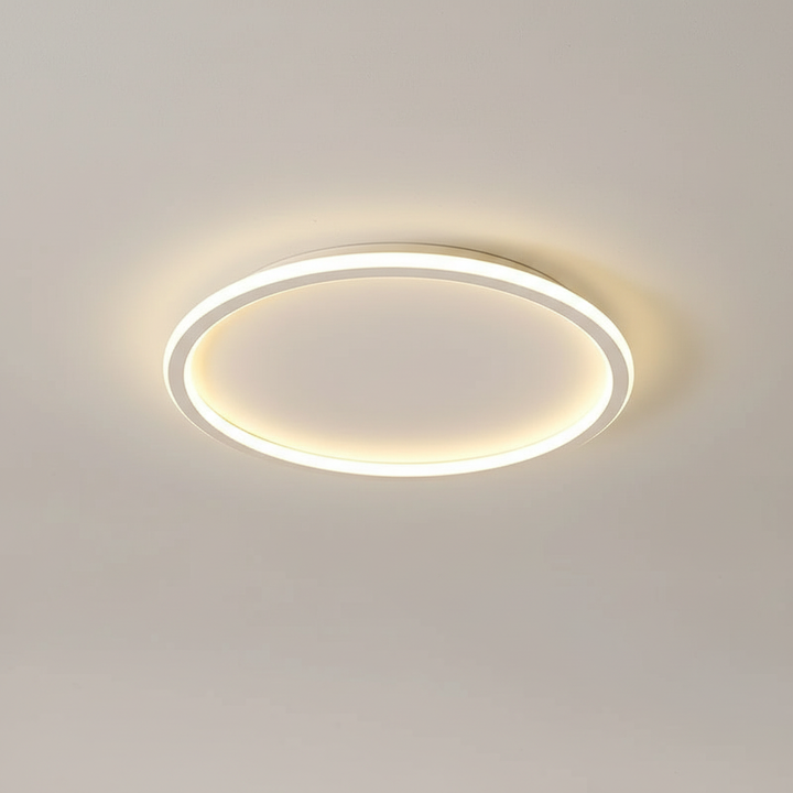 Close-up of Modern LED Ceiling Light's integrated LEDs, long lifespan