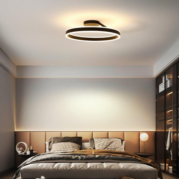 Versatile modern LED ceiling light, Luminara, providing contemporary illumination for any home.