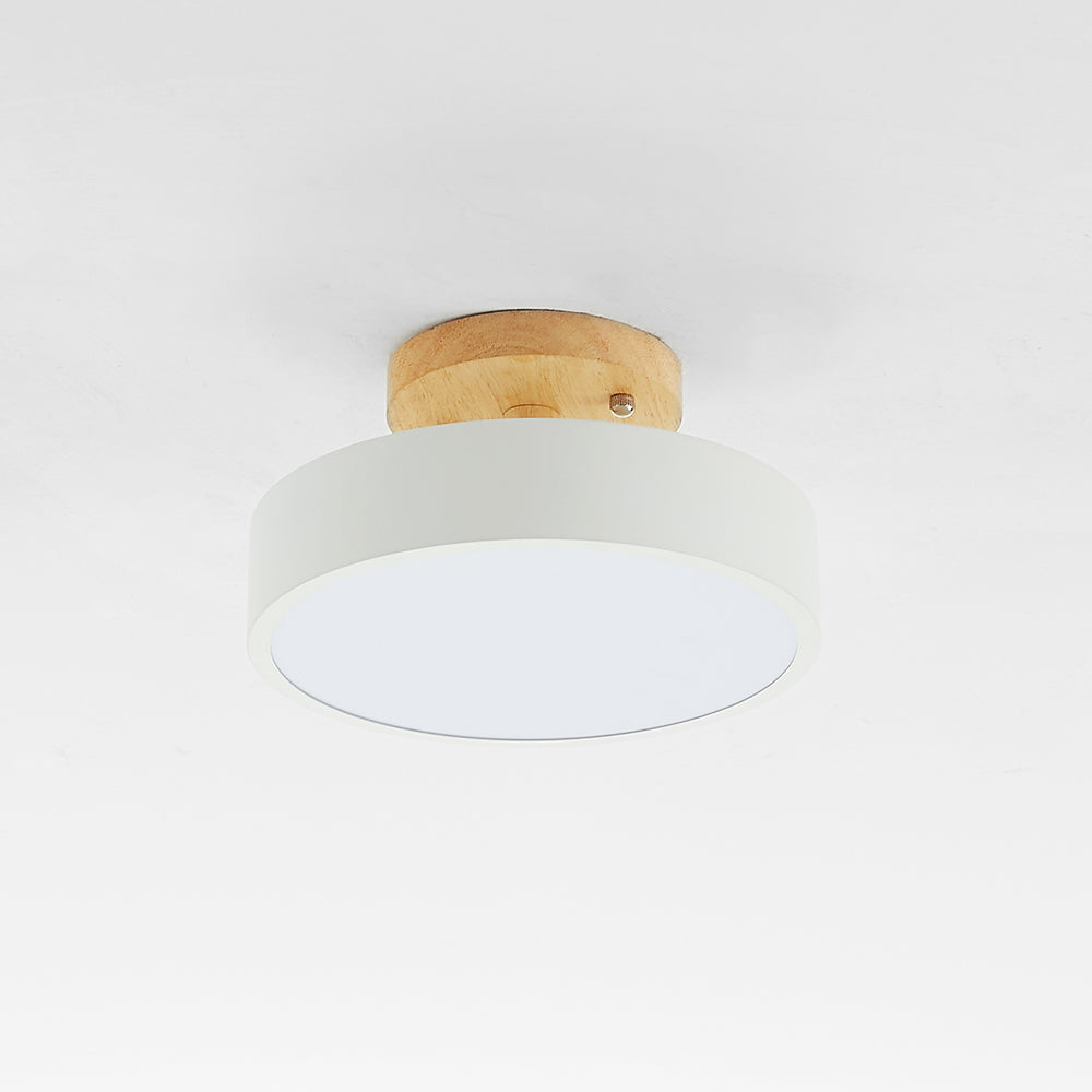 Contemporary LED ceiling lamp, LunaLux, perfect for modern living and dining.