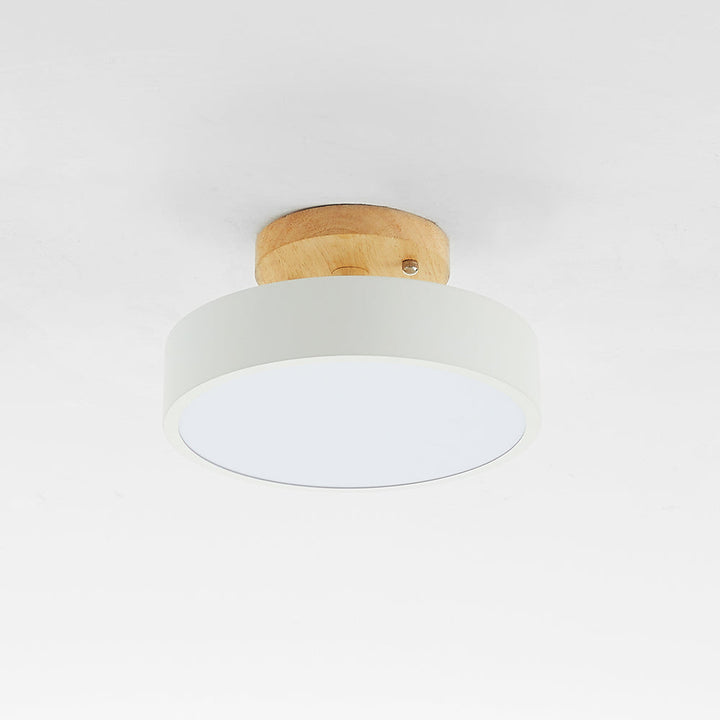 Contemporary LED ceiling lamp, LunaLux, perfect for modern living and dining.