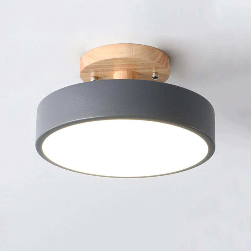 Contemporary home lighting: LunaLux modern LED ceiling lamp, energy-saving.