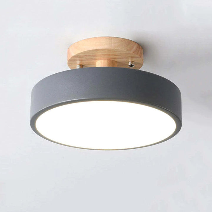 Contemporary home lighting: LunaLux modern LED ceiling lamp, energy-saving.