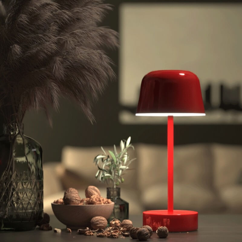 Modern LED Cordless Dimmable Table Lamp, LumoPulse, offering soft, adjustable lighting for any room