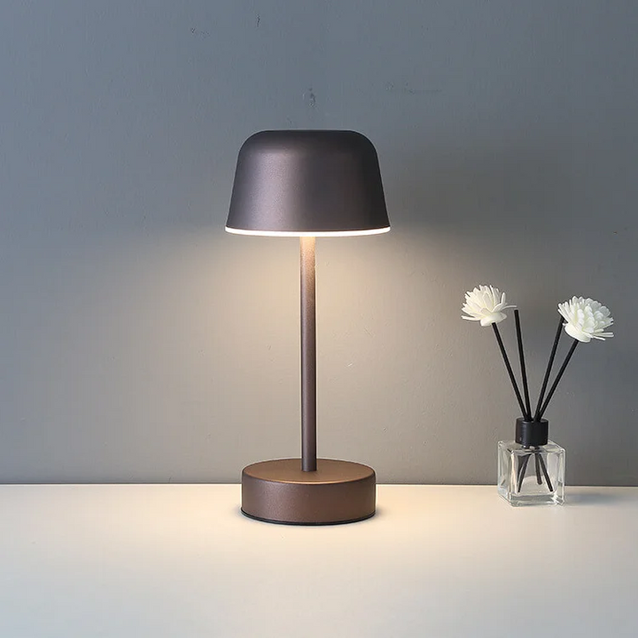 LumoPulse designer wireless LED table lamp, bringing modern aesthetic and adjustable light to your space