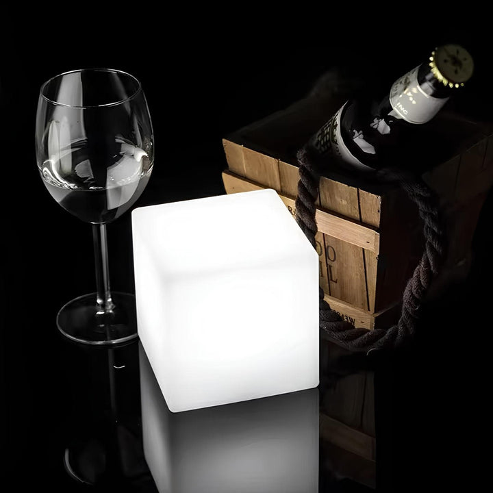 LumaCube solar lamp, cube light, garden, 16 color LED, outdoor