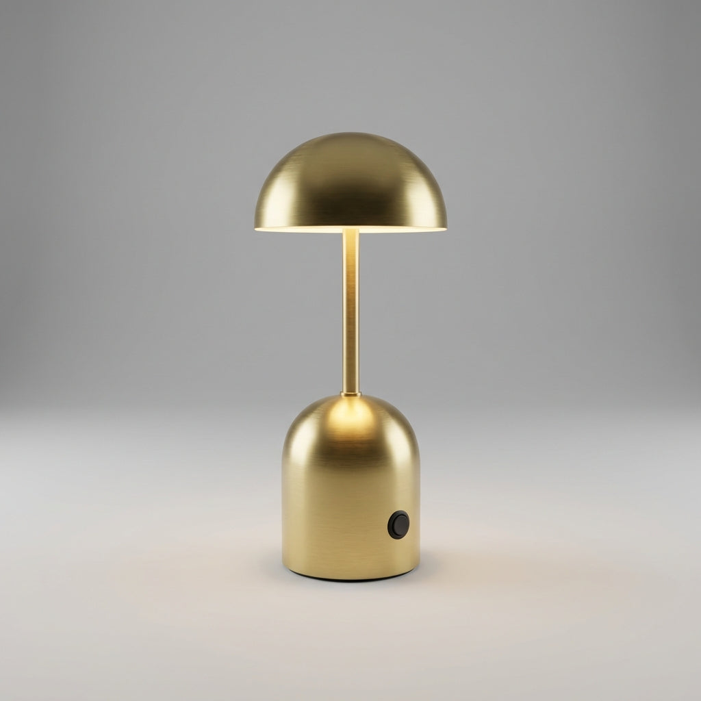 Contemporary Nordic desk lamp featuring dimmable LED, ideal for home decor and task lighting on a desk