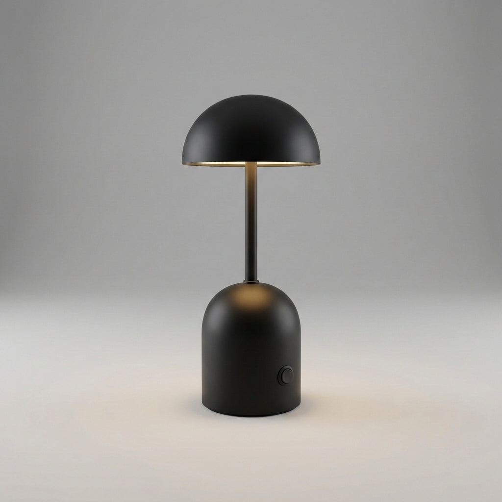 Scandinavian inspired dimmable LED desk lamp with simple lines, enhancing modern home decor and functionality