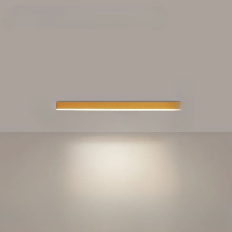 Scandinavian design LED ceiling light, energy-efficient & dimmable for living spaces.