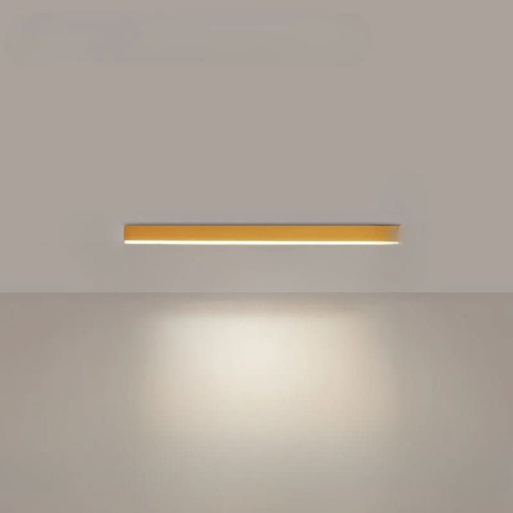Scandinavian design LED ceiling light, energy-efficient & dimmable for living spaces.