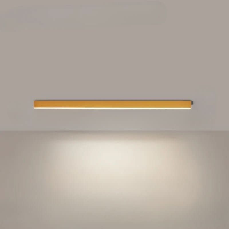 Energy-saving LED flush mount, modern minimalist ceiling light for efficient illumination.