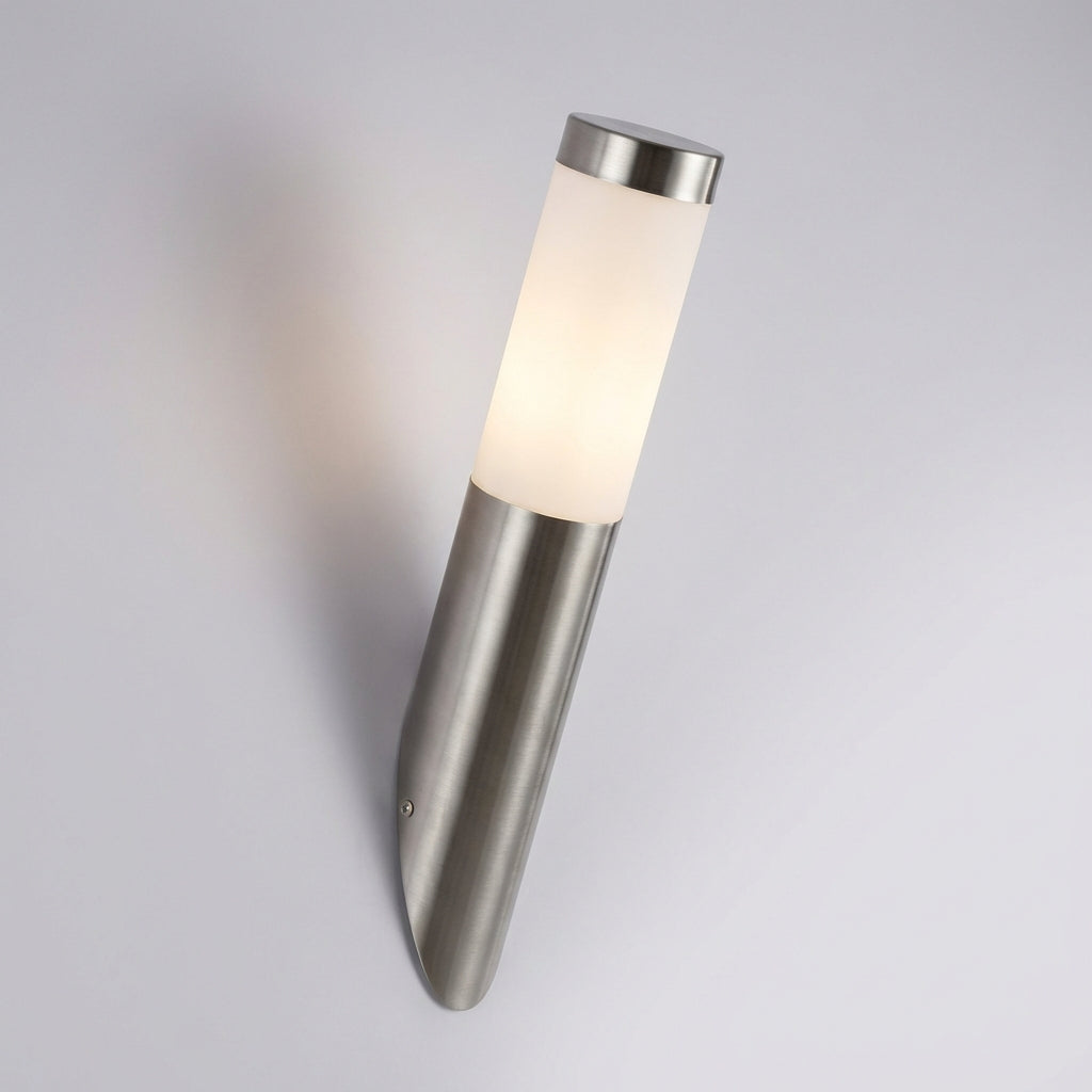 Energy-efficient Aurenox LED motion sensor wall sconce provides bright outdoor lighting for security and style.
