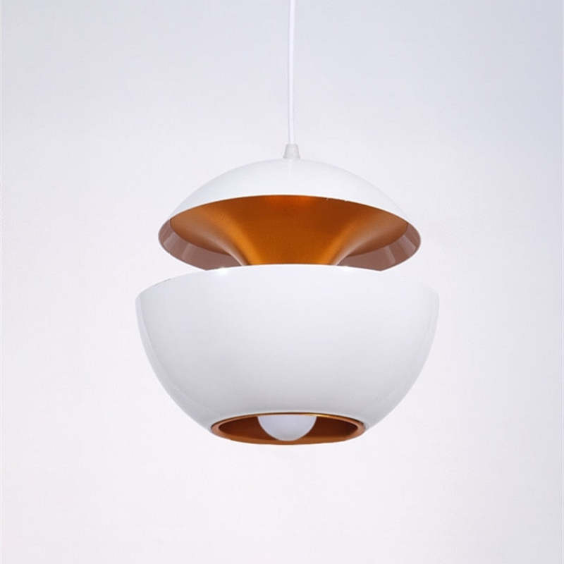 Modern LED light fixture, AstraGlow, for contemporary bedroom ambiance.