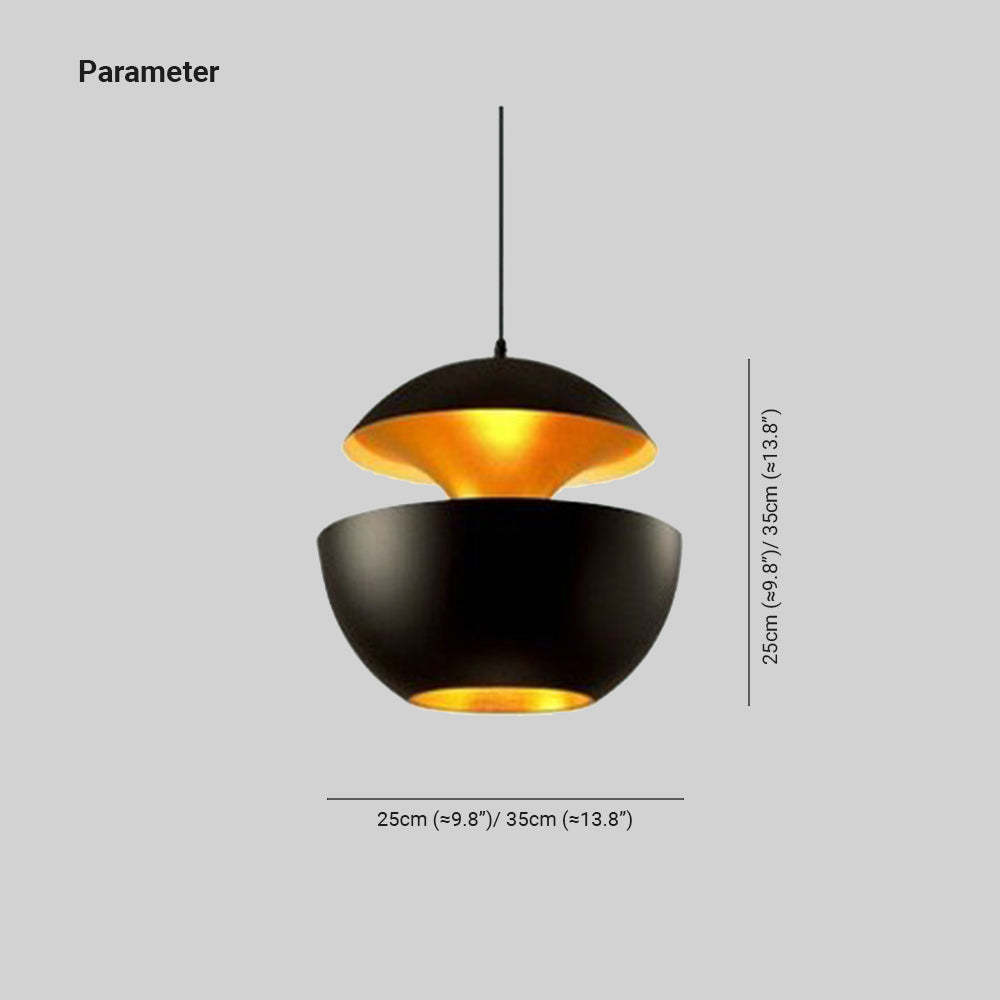 AstraGlow modern LED pendant light, ideal for bedroom lighting & elegant spaces.
