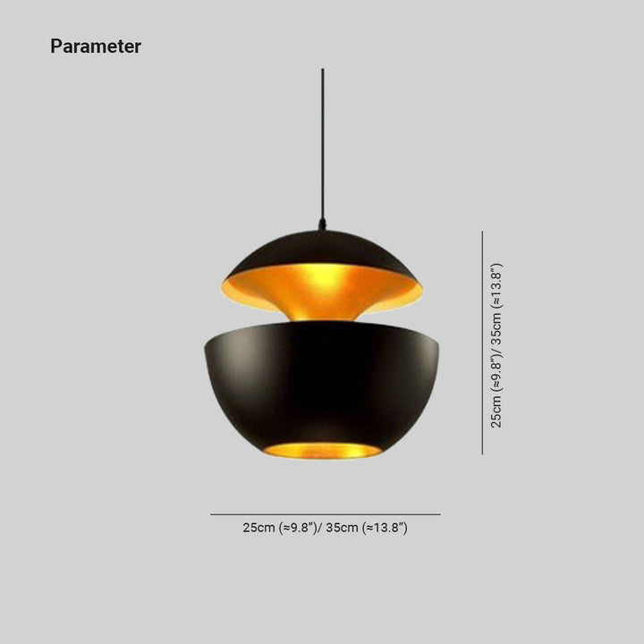 AstraGlow modern LED pendant light, ideal for bedroom lighting & elegant spaces.