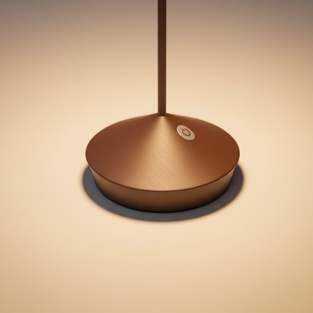 Waterproof modern LED lamp, ideal for outdoor patio or indoor accent lighting