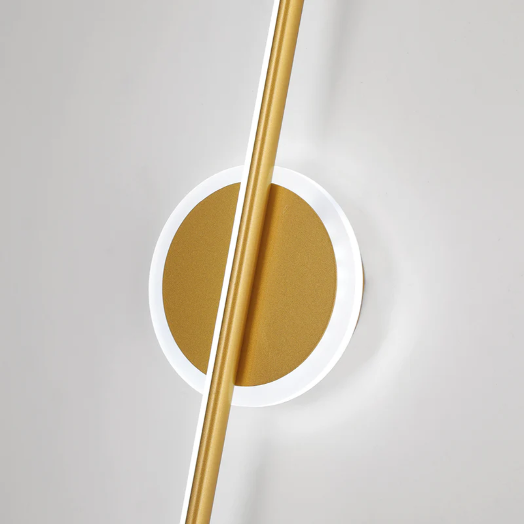 Living room LED wall lamp, adjustable light feature for versatile home decor & ambiance.