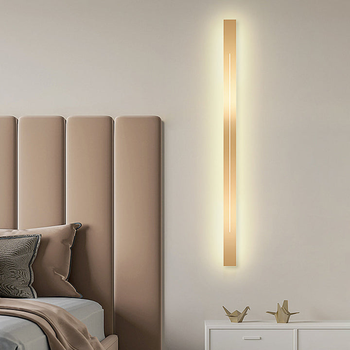 Energy-saving LED wall lamp, modern design for sophisticated indoor lighting in any room.