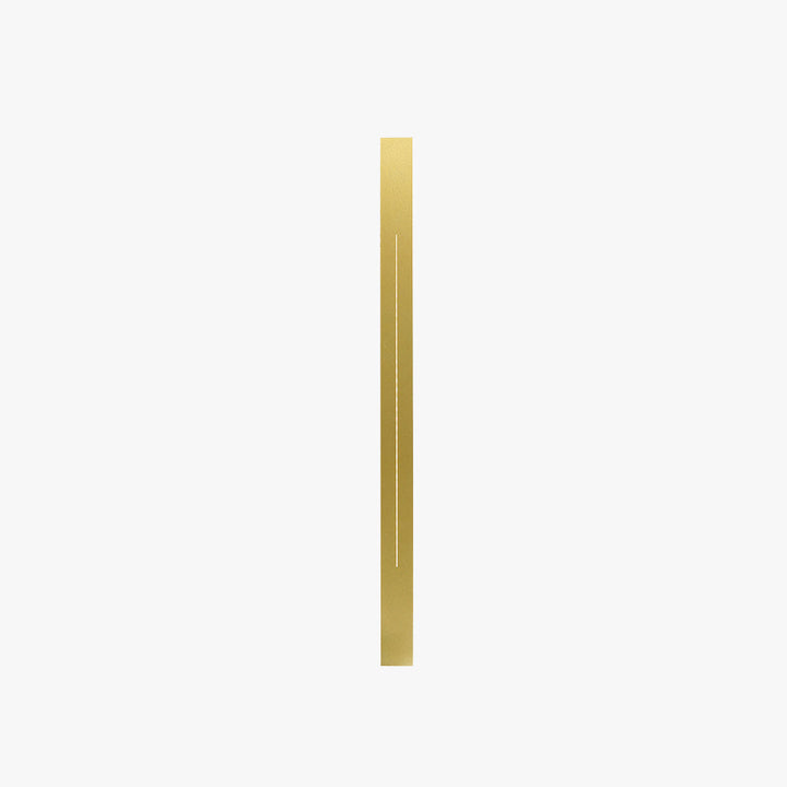 Elegant gold LED wall lamp, a minimalist modern lighting choice for living room & bedroom.