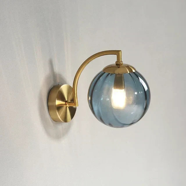Contemporary LED wall sconce for hallway and living room light.