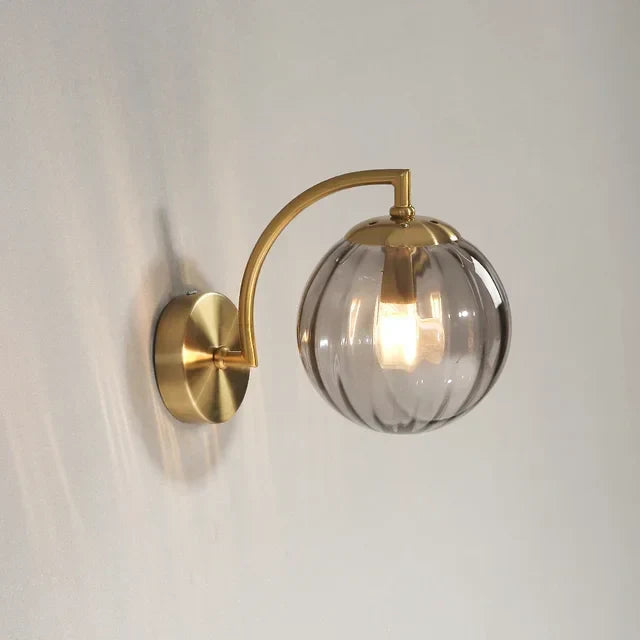 Decorative CrystalGlow wall lamp, ideal modern lighting for any room.