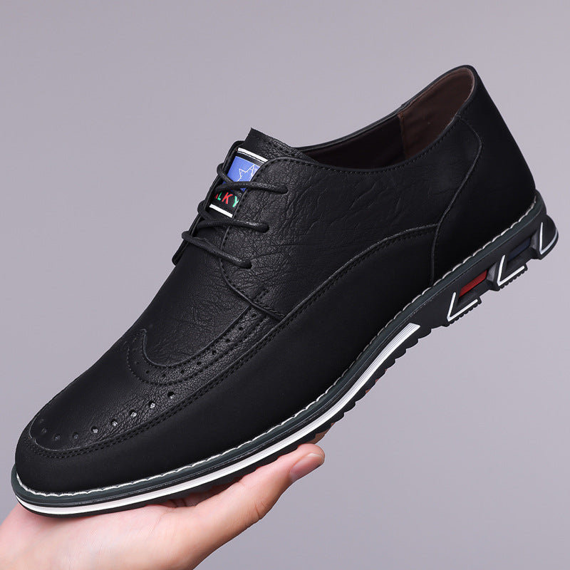 Elegant men's hybrid formal shoes, designed with a cushioned sole for unparalleled comfort.