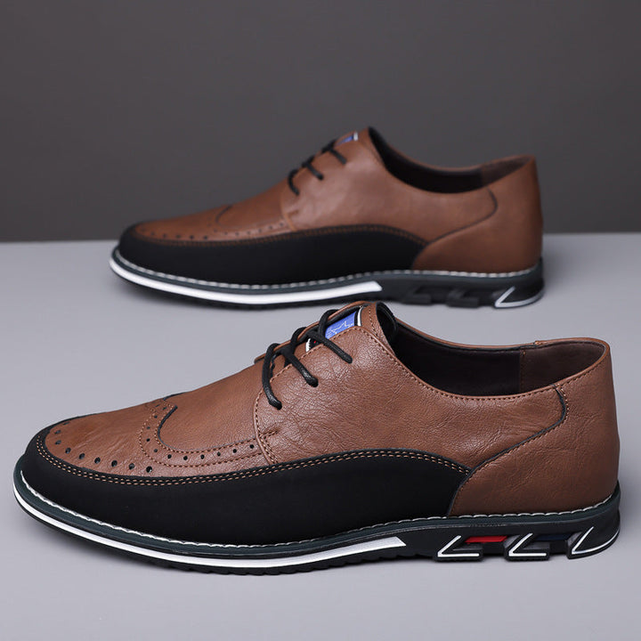 Premium men's comfortable shoes, hybrid style perfect for both office and casual events.