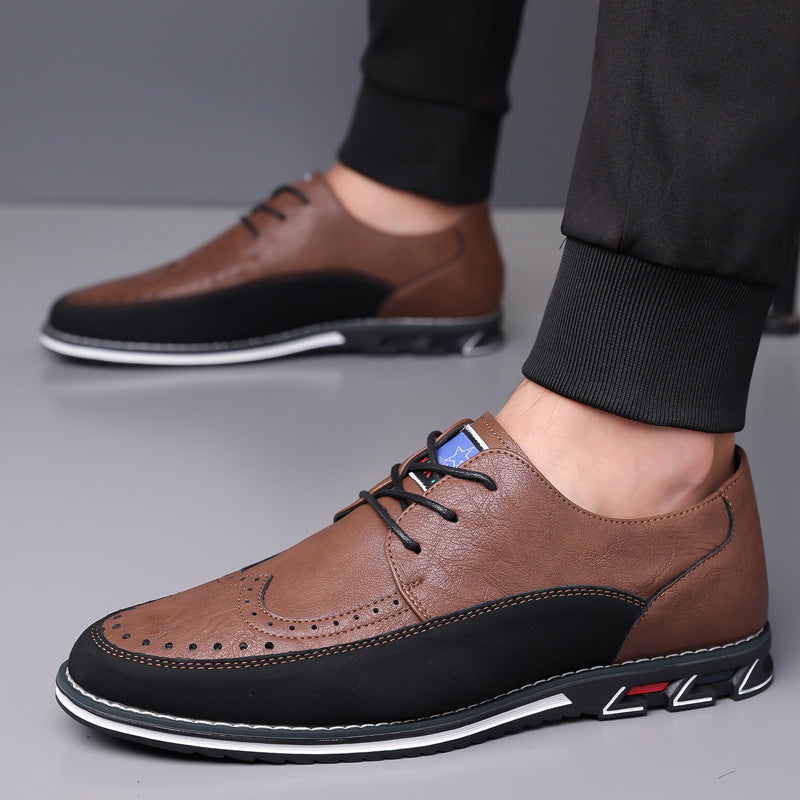 Men's versatile hybrid dress shoes, designed for comfort with a contemporary formal look.