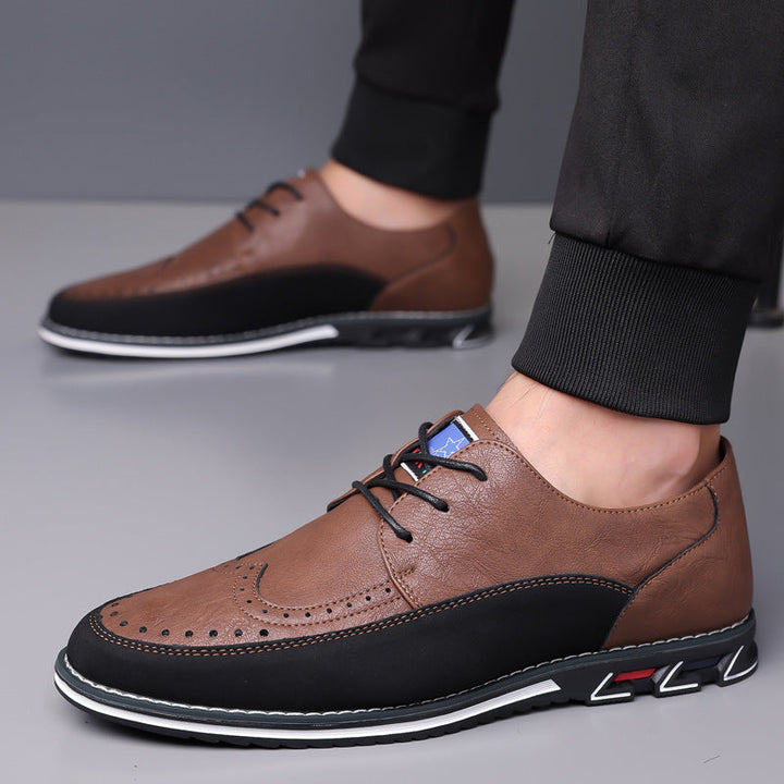 Men's versatile hybrid dress shoes, designed for comfort with a contemporary formal look.