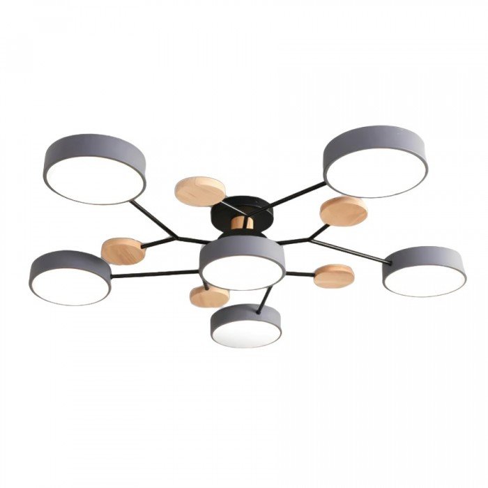 Nordic-inspired branching LED light, adding a contemporary touch to any interior space.