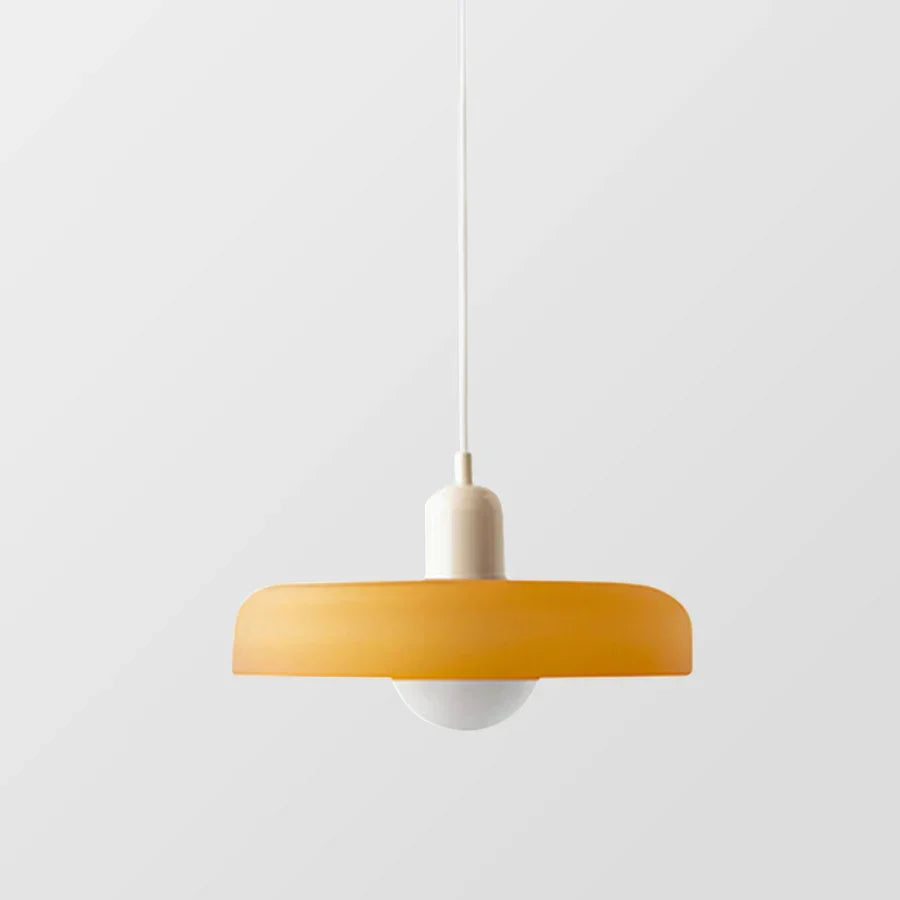 Stylish glass ceiling lamp, perfect for contemporary home lighting solutions.