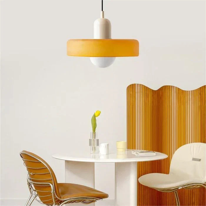 Modern NordicLuxe hanging fixture, adjustable for customized illumination.
