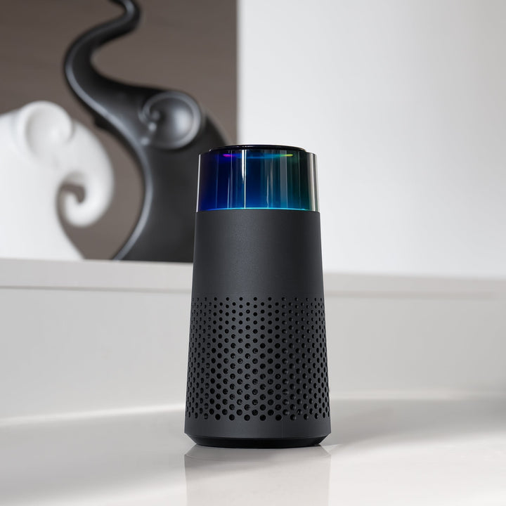 Efficient PetFresh humidifier & odor eliminator for a home with pets, promoting fresh air.