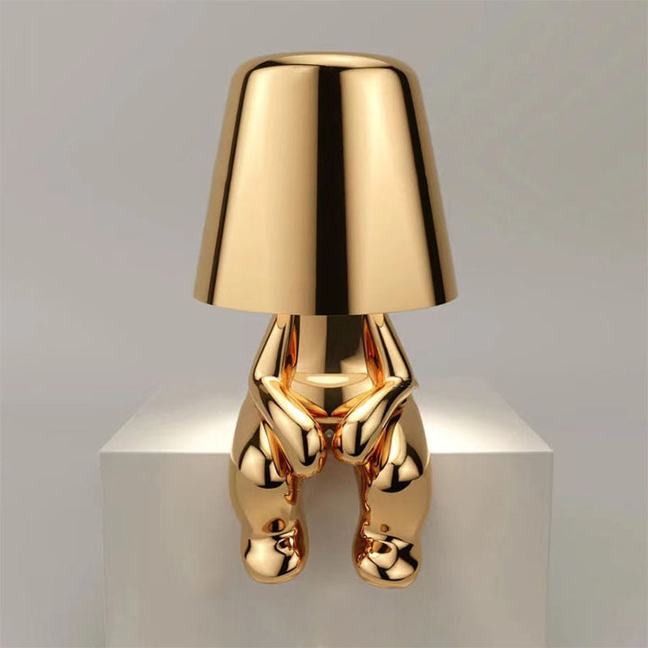Contemporary rechargeable LED lamp. Touch control, ideal for accent lighting, desk, or bedside table.