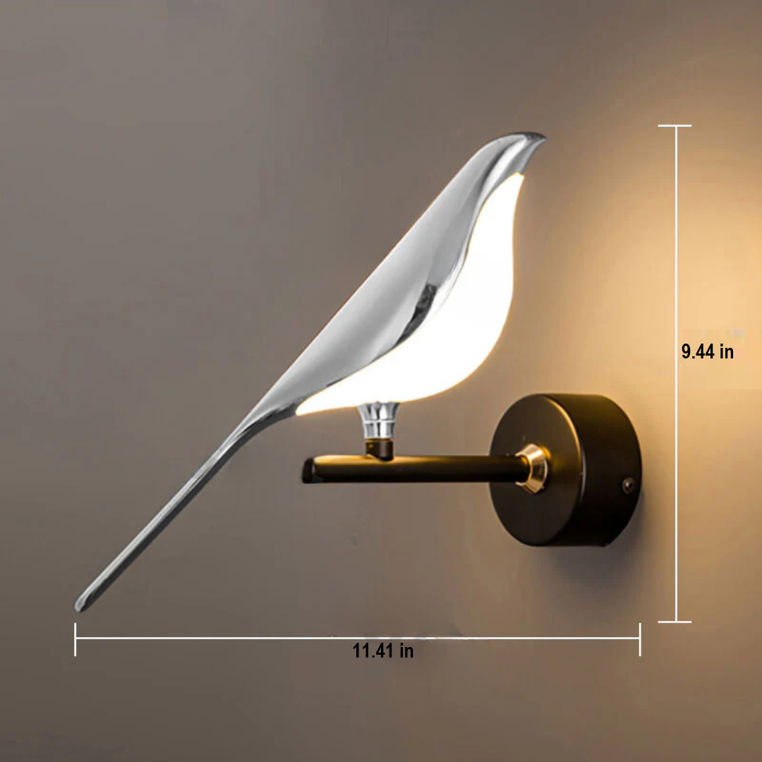 Dimmable rotating LED wall lamp, a versatile modern lighting fixture for any room.