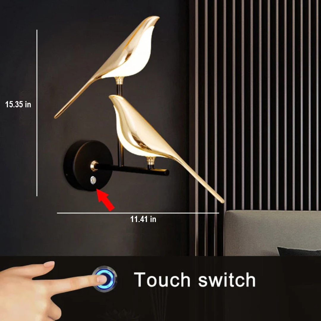 Adjustable LED wall sconce, a rotating light source for modern and energy-efficient interiors.