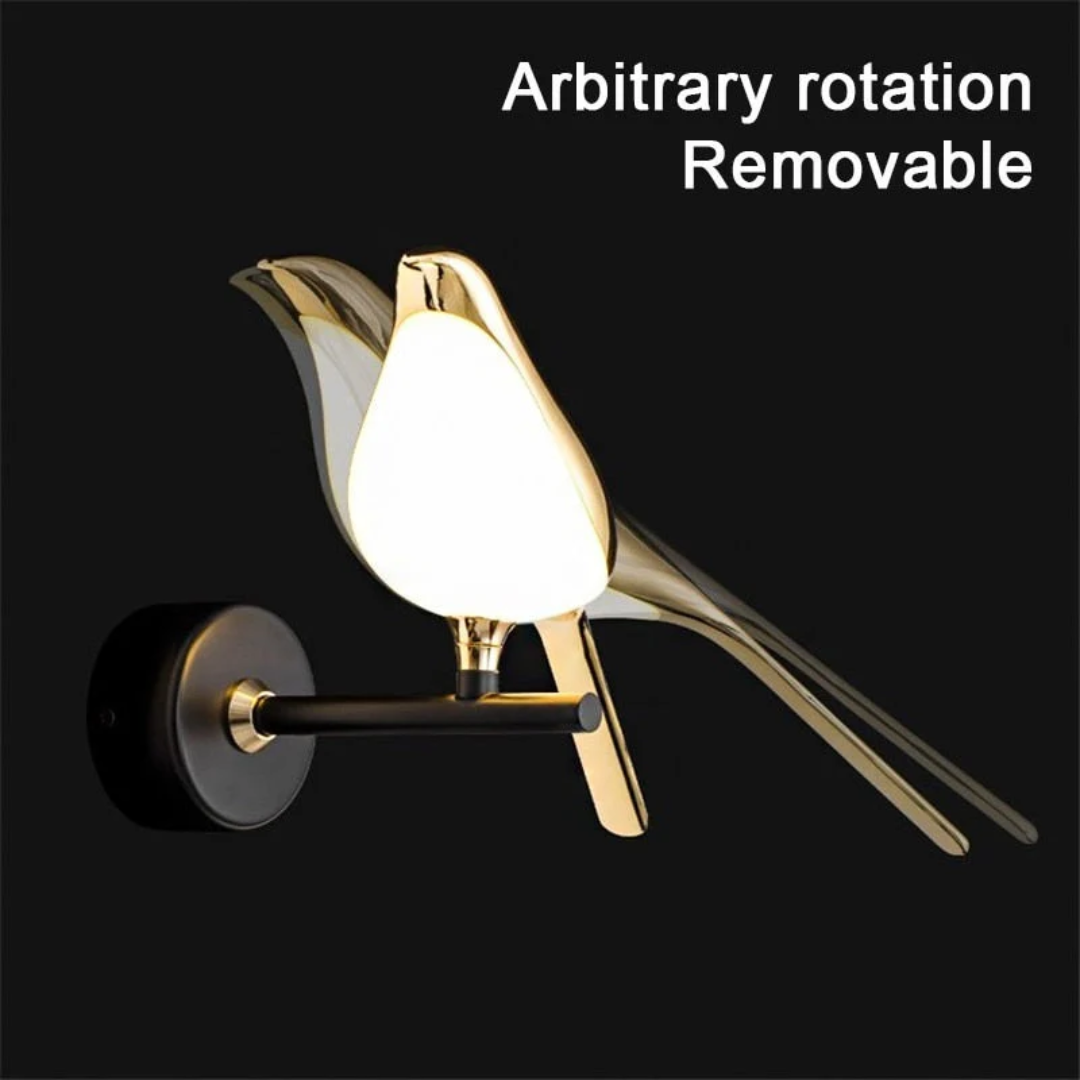 Sleek LED wall sconce, rotatable design offers accent light & energy-efficient interior lighting.
