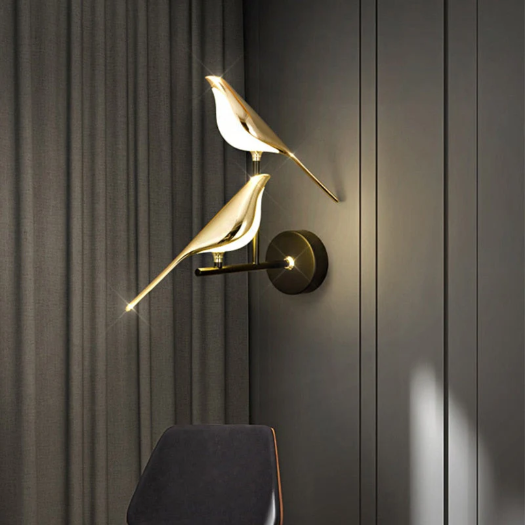 Adjustable rotating LED wall lamp, perfect for modern bedroom or living room lighting.