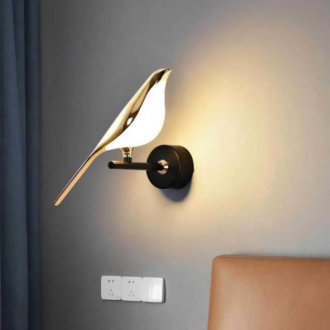 Energy-efficient rotating LED wall lamp, providing modern adjustable lighting for interiors.