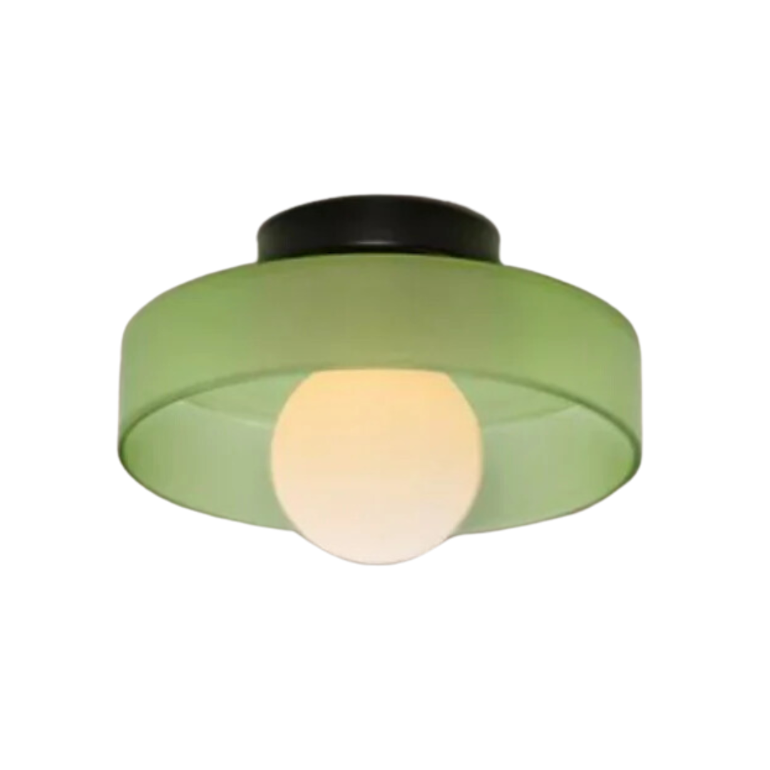 Versatile round ceiling lamp, contemporary lighting solution for modern homes.