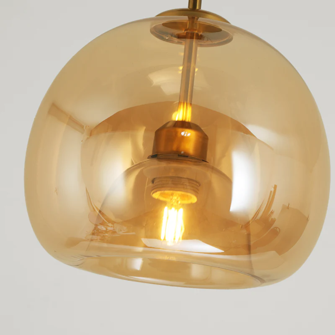 Modern round LED ceiling light, Aurelia, a stylish fixture for elegant indoor home decor.