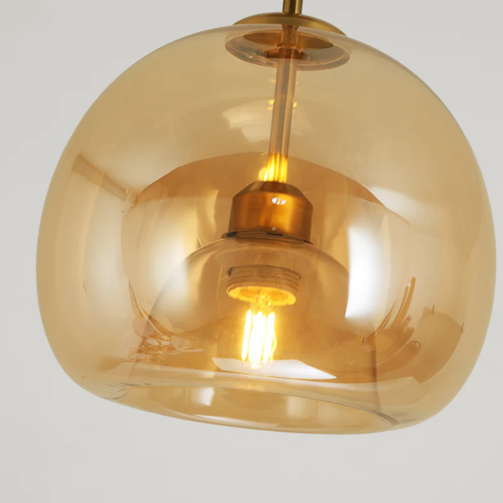 Modern round LED ceiling light, Aurelia, a stylish fixture for elegant indoor home decor.