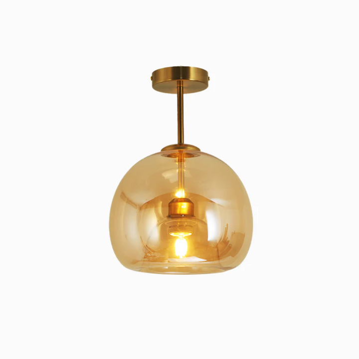 Decorative modern round LED ceiling light, Aurelia, an elegant fixture to brighten your home.