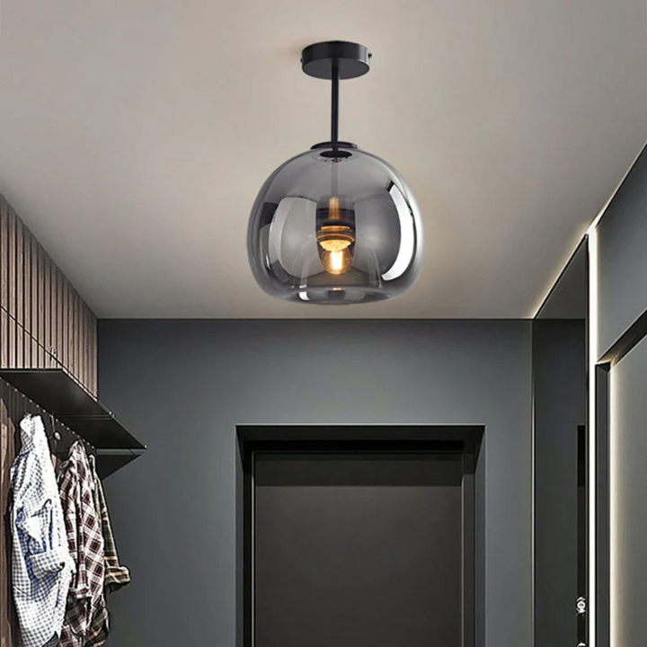 Aurelia modern round LED lamp, a versatile ceiling or pendant light, perfect for indoor spaces.