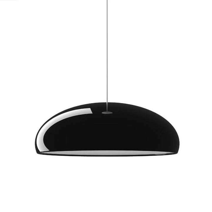 Modern LED pendant lamp, a round contemporary ceiling fixture for stylish and energy-efficient spaces.