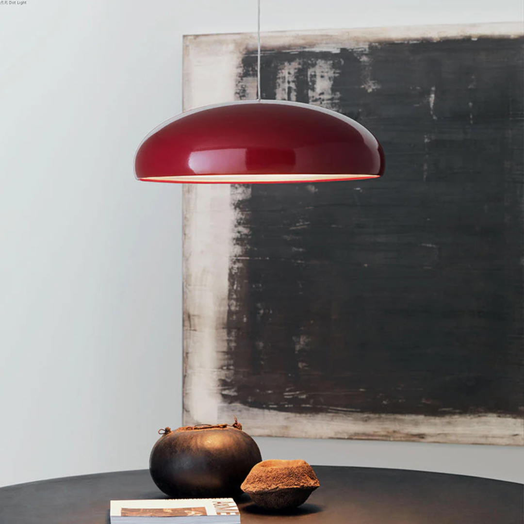 Adjustable round LED pendant lamp, versatile modern lighting for any room in your stylish home.