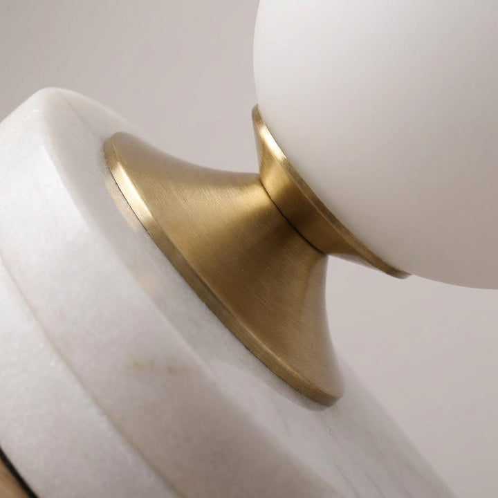Sleek Melluma table lamp with rounded design, perfect living room decor