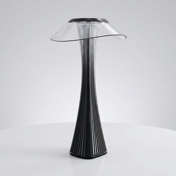 Eclarae modern accent lamp, sculptural table lighting, perfect as a night light