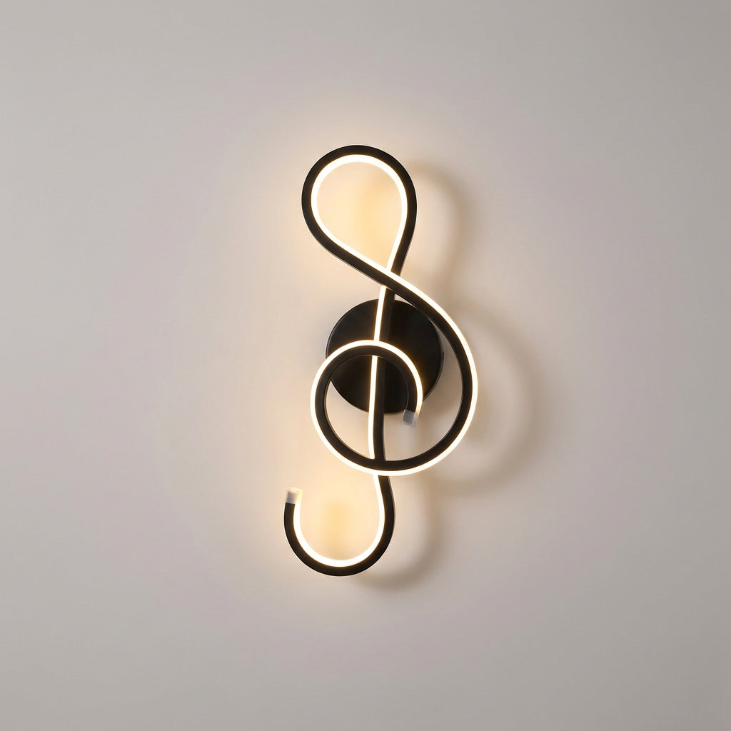Unique aluminum and acrylic LED wall light, Serenova, a modern dimmable sconce for indoor spaces.
